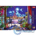 Puzzle 1000 elementów Premium Plus Paryż w blasku księżyca Puzzle 1000 elementów Premium Plus Paryż w blasku księżyca