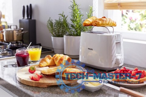 Toster HD2582/00 biały Toster HD2582/00 biały