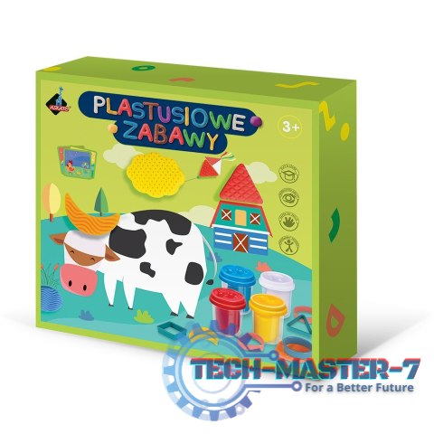 Zestaw Plastusiowe zabawy - Geometryczne kształty Zestaw Plastusiowe zabawy - Geometryczne kształty