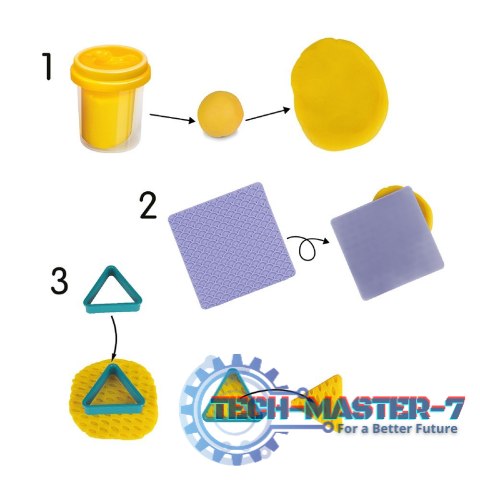 Zestaw Plastusiowe zabawy - Geometryczne kształty Zestaw Plastusiowe zabawy - Geometryczne kształty