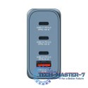 Ładowarka GNC-100 32202 GaN 100W, 3xUSB-C,1x USB-A, QC 3.0, PD 3.0 UE / UK Ładowarka GNC-100 32202 GaN 100W, 3xUSB-C,1x USB-A, QC 3.0, PD 3.0 UE / UK