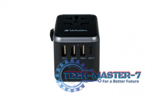 Ładowarka i adapter podróżny UTA-04 49546 PD 61W, QC 3.0, 2x USB-C, 3x USB-A Ładowarka i adapter podróżny UTA-04 49546 PD 61W, QC 3.0, 2x USB-C, 3x USB-A