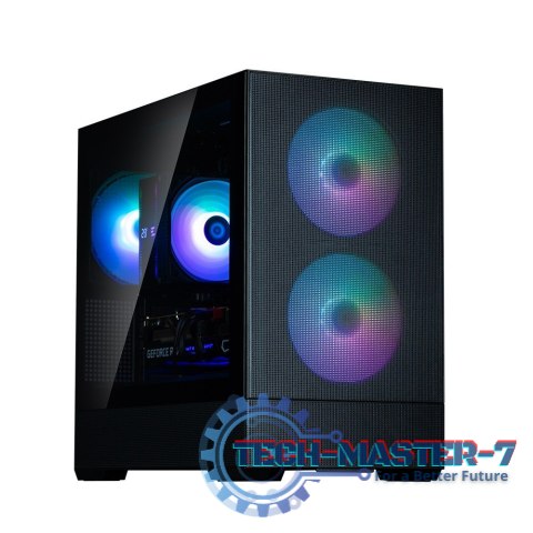 Obudowa P30Air mATX Mini Tower ARGB Fansx3 Black Obudowa P30Air mATX Mini Tower ARGB Fansx3 Black
