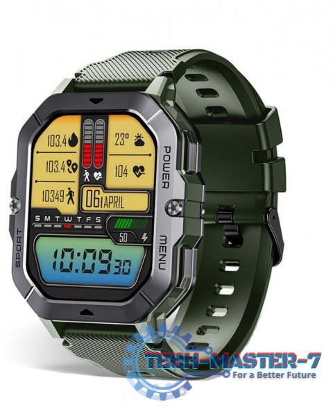 Smartwatch BT101 2.02\" zielony Smartwatch BT101 2.02\" zielony