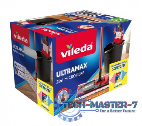 Mop Ultramax BOX + ściereczki Mop Ultramax BOX + ściereczki