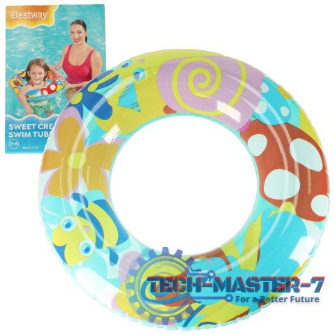 Kółko do pływania dmuchane BESTWAY 36013 motylki 56cm Kółko do pływania dmuchane BESTWAY 36013 motylki 56cm