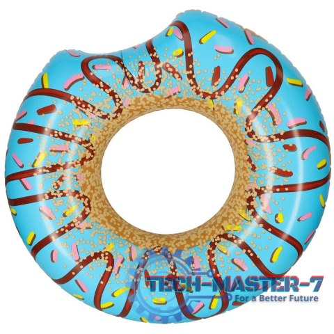 Kółko do pływania koło dmuchane BESTWAY 36118 donut niebieskie 107cm Kółko do pływania koło dmuchane BESTWAY 36118 donut niebieskie 107cm