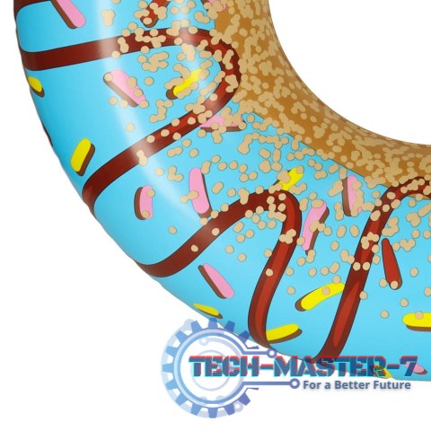 Kółko do pływania koło dmuchane BESTWAY 36118 donut niebieskie 107cm Kółko do pływania koło dmuchane BESTWAY 36118 donut niebieskie 107cm