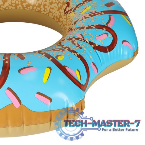 Kółko do pływania koło dmuchane BESTWAY 36118 donut niebieskie 107cm Kółko do pływania koło dmuchane BESTWAY 36118 donut niebieskie 107cm
