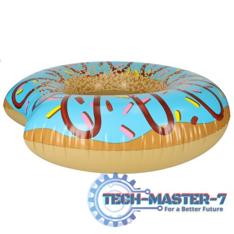 Kółko do pływania koło dmuchane BESTWAY 36118 donut niebieskie 107cm Kółko do pływania koło dmuchane BESTWAY 36118 donut niebieskie 107cm