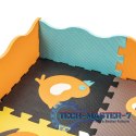 Mata edukacyjna piankowa puzzle zwierzątka kolorowa 114 x 114 cm 25 elementów folia Mata edukacyjna piankowa puzzle zwierzątka kolorowa 114 x 114 cm 25 elementów folia