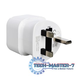 Adapter podróżny, gniazdo EU - wtyk UK AP-04