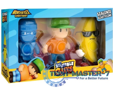 Figurki Gumostwory Stumble Guys 3-pak Figurki Gumostwory Stumble Guys 3-pak