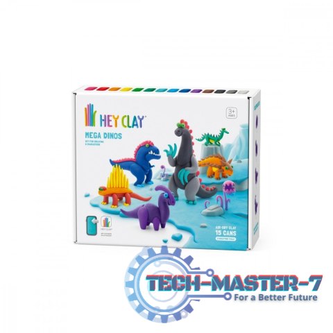Masa plastyczna Hey Clay Zestaw Mega Dinozaury Masa plastyczna Hey Clay Zestaw Mega Dinozaury