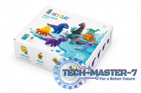 Masa plastyczna Hey Clay Zestaw Mega Dinozaury Masa plastyczna Hey Clay Zestaw Mega Dinozaury