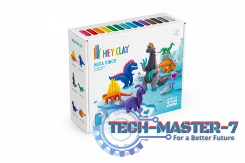 Masa plastyczna Hey Clay Zestaw Mega Dinozaury Masa plastyczna Hey Clay Zestaw Mega Dinozaury