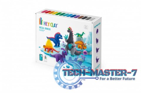 Masa plastyczna Hey Clay Zestaw Mega Dinozaury Masa plastyczna Hey Clay Zestaw Mega Dinozaury
