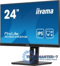 Monitor ProLite 23.8 cala XUB2493HS-B6 A, IPS, HDMI, DP, 2x2W, HAS, 300cd/m2, obrót stopy 120 stopni Monitor ProLite 23.8 cala XUB2493HS-B6 A, IPS, HDMI, DP, 2x2W, HAS, 300cd/m2, obrót stopy 120 stopni