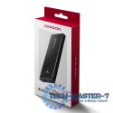 EEM2-UB2 Obudowa zewnętrzna aluminiowa, USB-C 3.2 Gen 2 - M.2 NVMe SSD, długość 42 do 80 mm Czarna