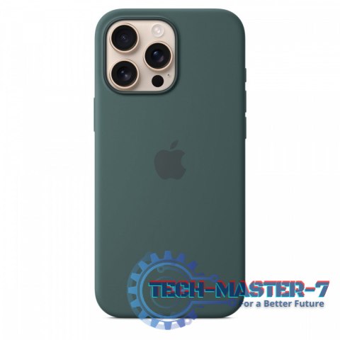 Etui silikonowe z MagSafe do iPhonea 16 Pro Max - górskie jezioro Etui silikonowe z MagSafe do iPhonea 16 Pro Max - górskie jezioro