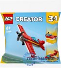 Klocki Creator 30669 Kultowy czerwony samolot Klocki Creator 30669 Kultowy czerwony samolot