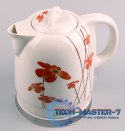 Ceramiczny czajnik elektryczny 1,5l 1200W MR-066-RED