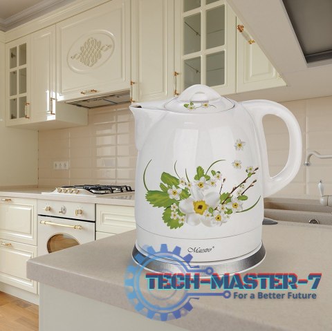 Ceramiczny czajnik elektryczny 1,5l 1200W MR-066-WHITE Ceramiczny czajnik elektryczny 1,5l 1200W MR-066-WHITE