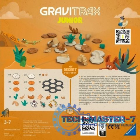 Gravitrax Junior Zestaw Uzupełniający Pustynia Gravitrax Junior Zestaw Uzupełniający Pustynia