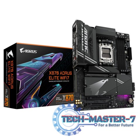 Płyta główna X870 A ELITE WIFI7 AM5 4DDR5 HDMI/USB-C ATX Płyta główna X870 A ELITE WIFI7 AM5 4DDR5 HDMI/USB-C ATX