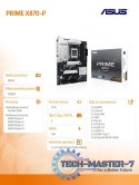 Płyta główna PRIME X870-P AM5 4DDR5 HDMI/USB-C ATX Płyta główna PRIME X870-P AM5 4DDR5 HDMI/USB-C ATX