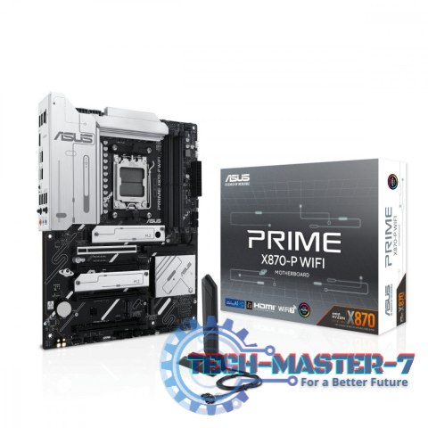Płyta główna PRIME X870-P WIFI AM5 4 DDR5 HDMI/USB-C Płyta główna PRIME X870-P WIFI AM5 4 DDR5 HDMI/USB-C