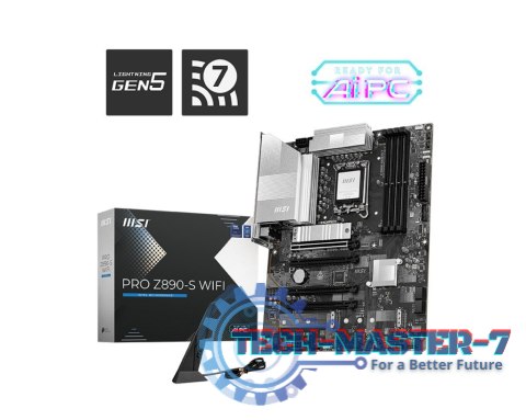 Płyta główna PRO Z890-S WIFI s1851 4DDR5 ATX Płyta główna PRO Z890-S WIFI s1851 4DDR5 ATX