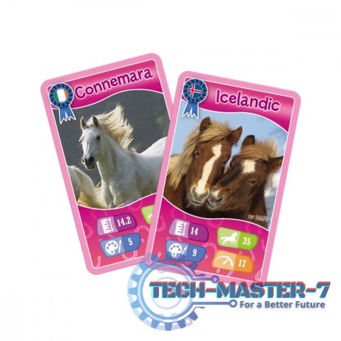 Gra karciana Top Trumps Konie, Kucyki i Jednorożce Gra karciana Top Trumps Konie, Kucyki i Jednorożce