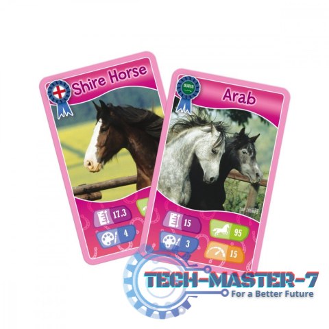 Gra karciana Top Trumps Konie, Kucyki i Jednorożce Gra karciana Top Trumps Konie, Kucyki i Jednorożce