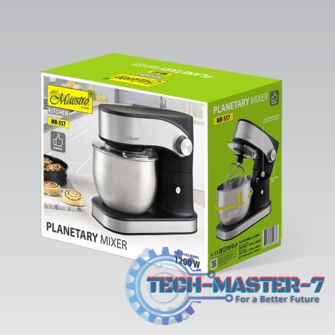 Robot planetarny z misą 3l, 1200W MR-557 Robot planetarny z misą 3l, 1200W MR-557