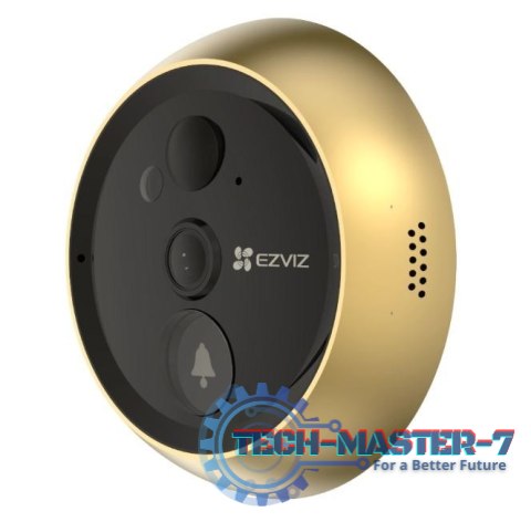 Bezprzewodowy dzwonek do drzwi z wizjerem DP2C (Golden) Bezprzewodowy dzwonek do drzwi z wizjerem DP2C (Golden)