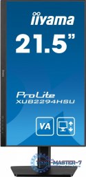 Monitor 21.5 cali XUB2293HSU-B7 IPS, 100Hz, Pivot, HAS(150mm), 300cd Monitor 21.5 cali XUB2293HSU-B7 IPS, 100Hz, Pivot, HAS(150mm), 300cd