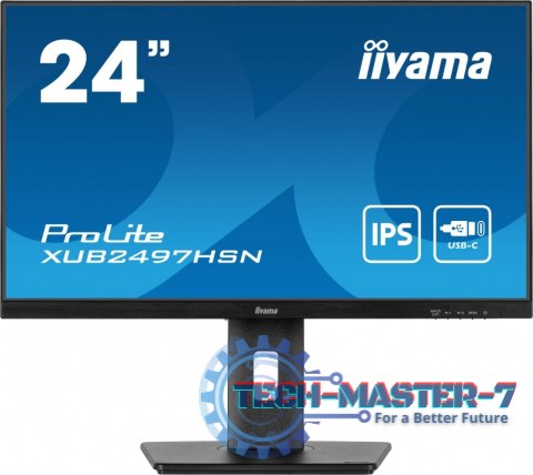 Monitor 24 cale XUB2497HSN-B2 IPS, USB-C Dock, HDMI, DP, 300cd, Pivot, HAS /5y/ Monitor 24 cale XUB2497HSN-B2 IPS, USB-C Dock, HDMI, DP, 300cd, Pivot, HAS /5y/