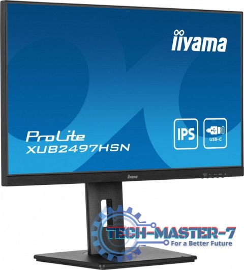 Monitor 24 cale XUB2497HSN-B2 IPS, USB-C Dock, HDMI, DP, 300cd, Pivot, HAS /5y/ Monitor 24 cale XUB2497HSN-B2 IPS, USB-C Dock, HDMI, DP, 300cd, Pivot, HAS /5y/