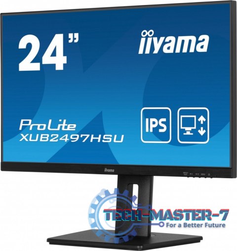 Monitor 24 cale XUB2497HSU-B2 IPS, HDMI, DP, 2x2W, 2xUSB, Pivot, HAS(150mm) /5y/ Monitor 24 cale XUB2497HSU-B2 IPS, HDMI, DP, 2x2W, 2xUSB, Pivot, HAS(150mm) /5y/