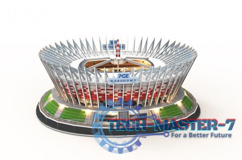 Puzzle 3D PGE Narodowy wersja LED Puzzle 3D PGE Narodowy wersja LED