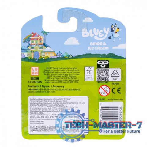 Figurka Bluey Początek zabawy 1-pak asortyment Figurka Bluey Początek zabawy 1-pak asortyment