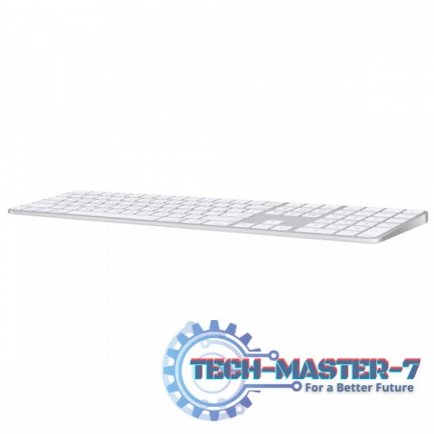 Klawiatura Magic Keyboard z Touch ID i polem numerycznym dla modeli Maca z czipem Apple - angielski (międzynarodowy) - białe kla Klawiatura Magic Keyboard z Touch ID i polem numerycznym dla modeli Maca z czipem Apple - angielski (międzynarodowy) - białe kla
