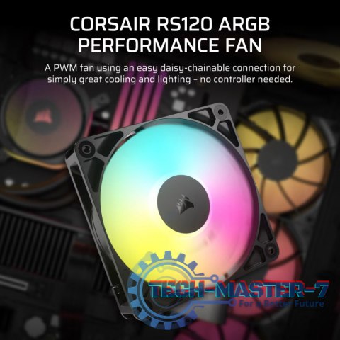 Wentylator RS120 ARGB 120mm Fan Single Pack Wentylator RS120 ARGB 120mm Fan Single Pack