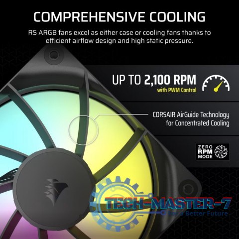 Wentylator RS120 ARGB 120mm Fan Single Pack Wentylator RS120 ARGB 120mm Fan Single Pack