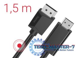 Kabel displayport HDMI 4k 1,5m