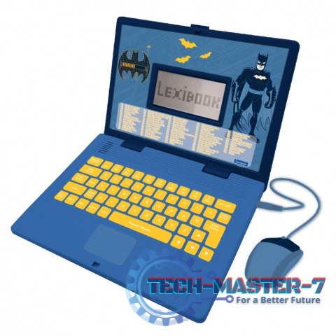 Laptop edukacyjny Batman Dwujęzyczny PL/ENG 124 aktywności Laptop edukacyjny Batman Dwujęzyczny PL/ENG 124 aktywności