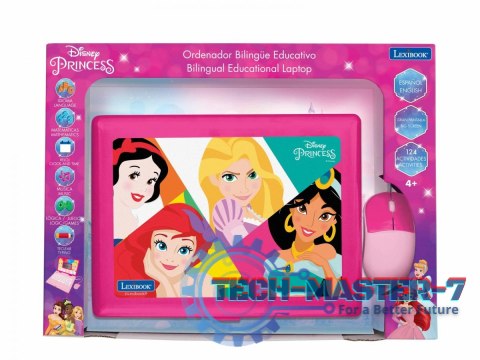 Laptop edukacyjny Disney Princess Trzyjęzyczny UA/PENG/PL 186 aktywności Laptop edukacyjny Disney Princess Trzyjęzyczny UA/PENG/PL 186 aktywności