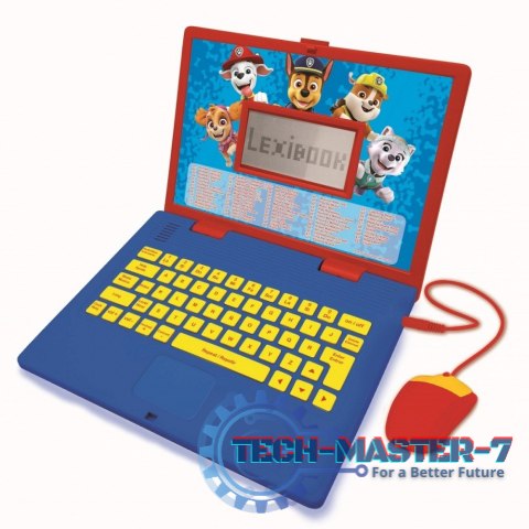 Laptop edukacyjny Psi Patrol dwujęzyczny PL/ ENG 124 aktywności Laptop edukacyjny Psi Patrol dwujęzyczny PL/ ENG 124 aktywności