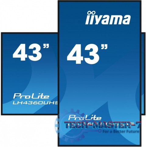 Monitor 43 LH4360UHS-B2A 24/7, 500cd, 4K, VA, Wifi, 6.5ms, 3xHDMI, 2xUSBR, J45, RS-232C Monitor 43 LH4360UHS-B2A 24/7, 500cd, 4K, VA, Wifi, 6.5ms, 3xHDMI, 2xUSBR, J45, RS-232C